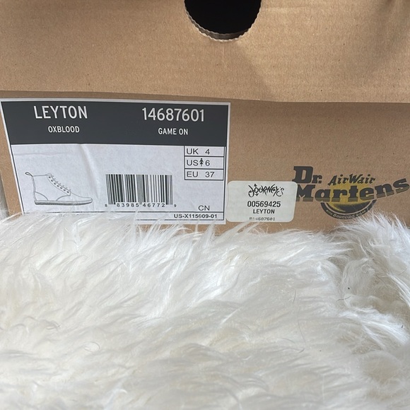 Leather high top docs - Picture 4 of 5